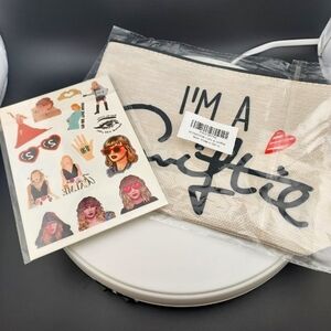 Taylor Swift Temporary Tattoo's & Makeup Bag Bundle